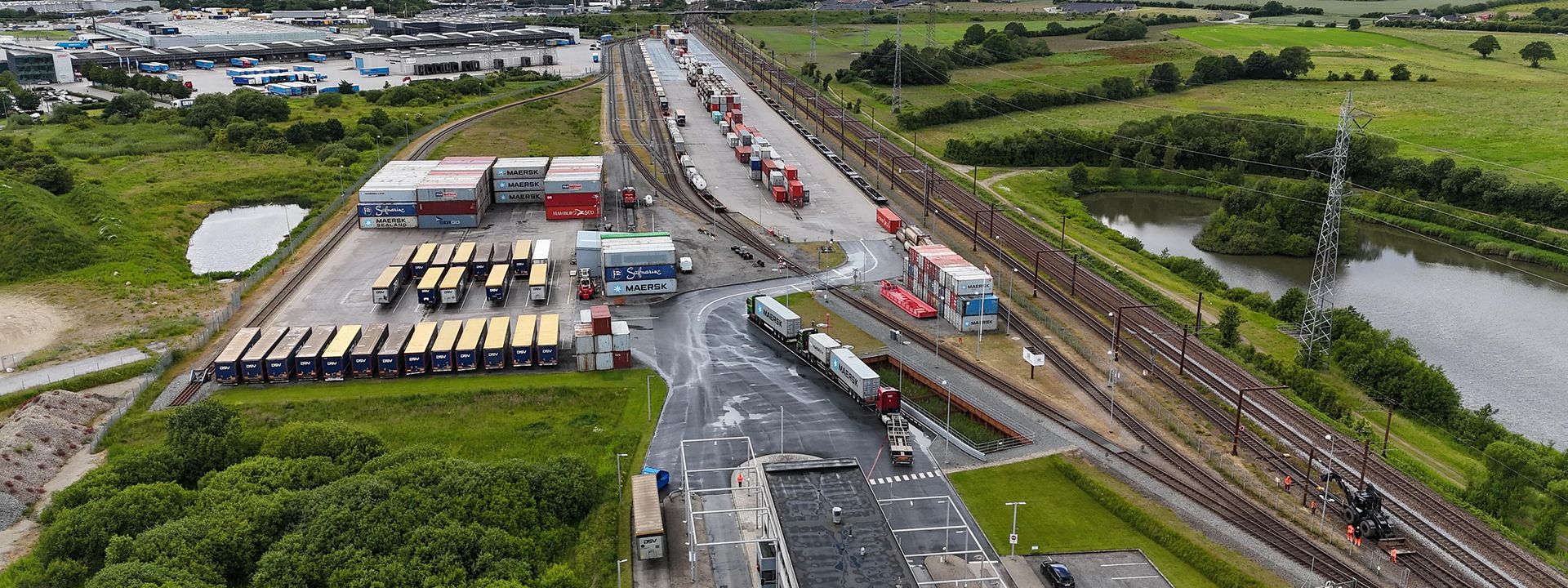 Taulov Terminal Drohne